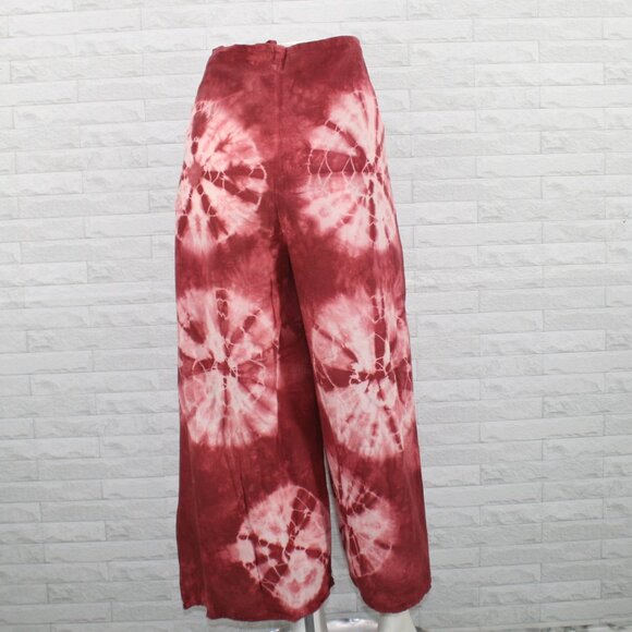 Wrap Pants Tie Dye Boho Starburst Swimsuit Cover-Up Summer Festival One Size - Picture 6 of 14